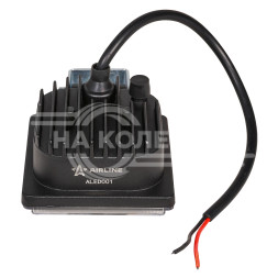 Фара светодиодная квадратная 4LED, направленный свет (4D линза), 12Вт, 76х76х46мм, 12/24В