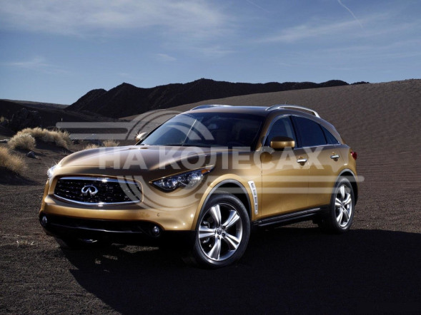 Внешние ремонтные пороги Infiniti FX 2дорест/ 2рест (S51)