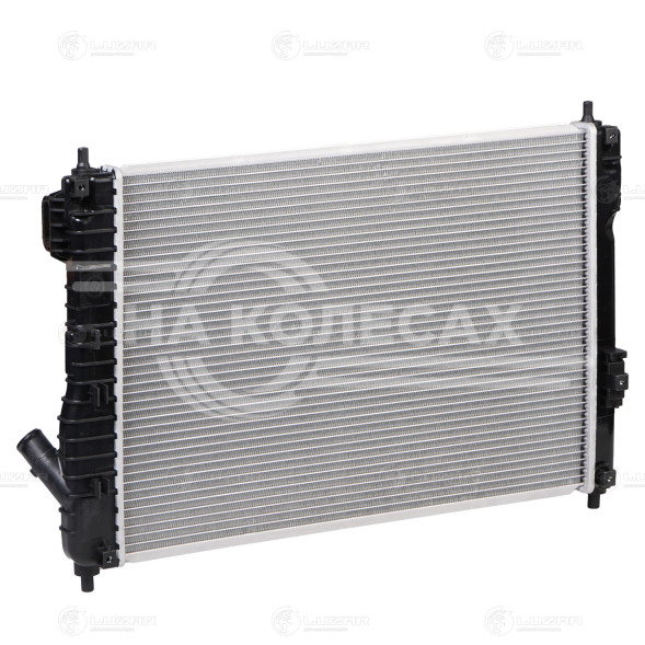 Радиатор охлаждения для автомобилей Aveo T255 (08-) 1.4i MT (паяный)