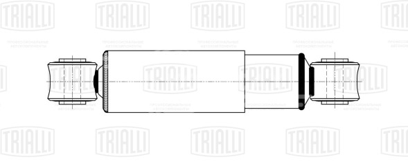 Амортизатор полуприцепа, для прицепа Fruehauf, Trailor (475/320 20x55 20x55 O/O)
