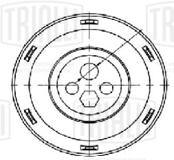 Ролик ГРМ для автомобилей Audi A6 C4 (94-) 2.6i/2.8i натяжной