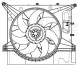 Электровентилятор охлаждения  для автомобилей Volvo XC90 (02-) (с кожухом)