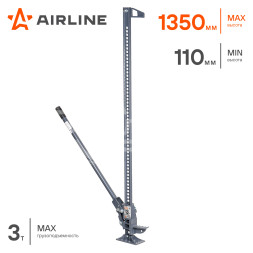 Домкрат реечный 60&quot; 3т 110-1350мм