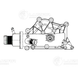Термостат для автомобилей Laguna II (03-) 1.6i (с корпусом)