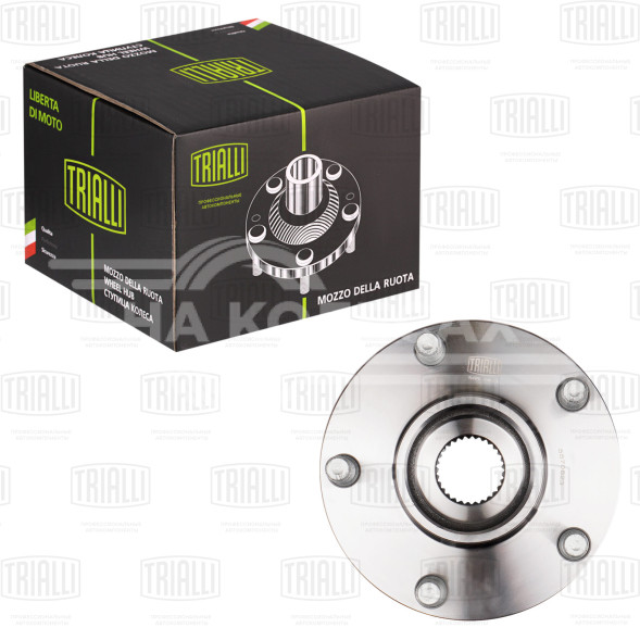 Ступица передняя в сборе с подшипником с монтажным комплектом для автомобиля Nissan Qashqai (06-)