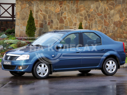Бампер передний RENAULT LOGAN 10-14