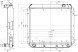 Радиатор охлаждения для автомобилей ЗИЛ Бычок ММЗ