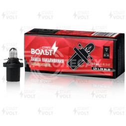 Лампа накаливания 12V 1.2W B8.3D
