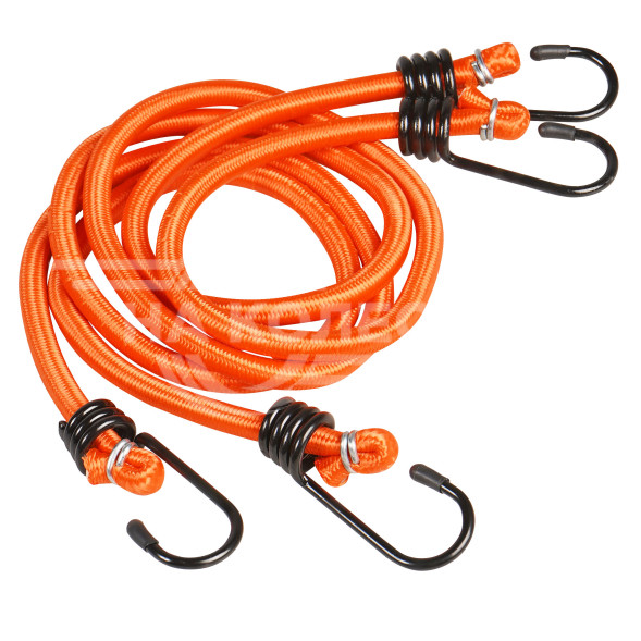 Резинки-стяжки набор 2 шт. 60 см, D-8 мм (металлические крючки)