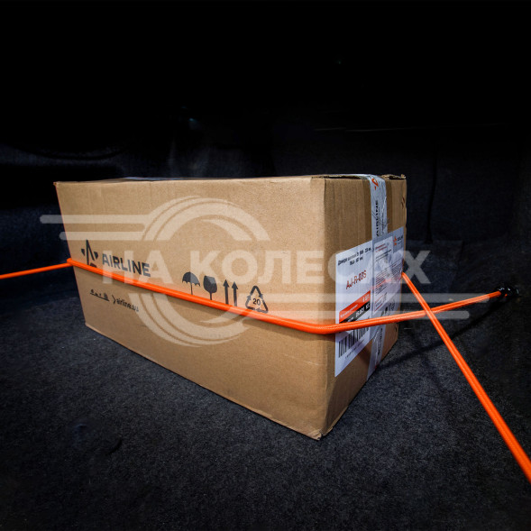 Резинки-стяжки набор 2 шт. 60 см, D-8 мм (металлические крючки)