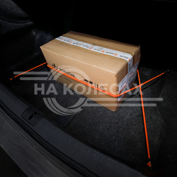 Резинки-стяжки набор 2 шт. 60 см, D-8 мм (металлические крючки)