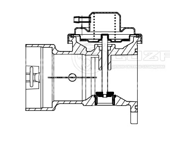 Клапан EGR (рециркуляции отработавших газов) для автомобилей VW Transporter T5 (03-) 1.9D