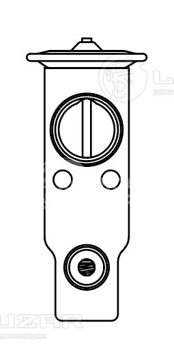 Клапан расширительный кондиционера (ТРВ) для автомобилей LC Prado (02-)