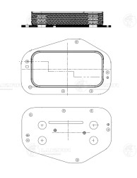Радиатор масляный для автомобилей Chevrolet Cruze (09-)/Opel Astra H (04-) 1.6/1.8i