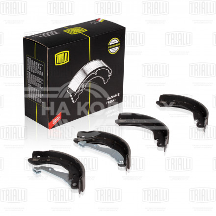 Колодки тормозные для автомобилей Chevrolet Aveo (02-)/Aveo T255 (08-) барабанные 200x36