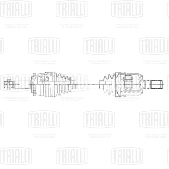 Привод левый для автомобилей Solaris (10-)/Kia Rio (11-) 1.6i 6AT