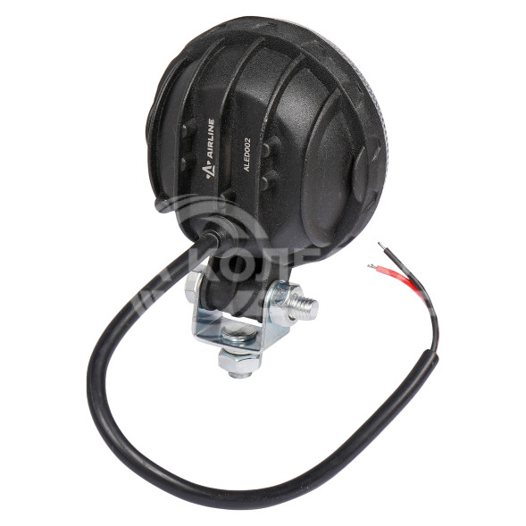 Фара светодиодная круглая 4LED, рассеянный свет, 12Вт, 83х83х51мм, 12/24В