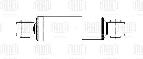 Амортизатор полуприцепа, для прицепа ROR (300/432 63х73 24х55 24х55 О/О)