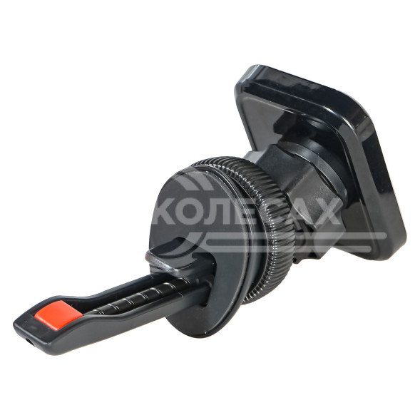 Держатель для телефона автомобильный в дефлектор крюк фиксатор магнитный прямоугольный регулируемый