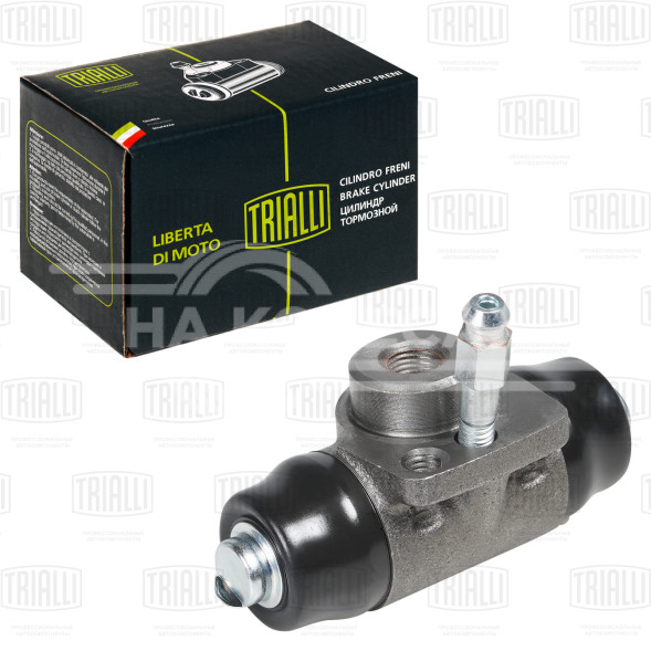 Цилиндр тормозной задний для автомобилей Skoda Octavia (96-)/Audi 100 (90-) левый/правый d=20.6мм (чугун)