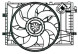 Электровентилятор охлаждения для автомобилей Mercedes-Benz C (W203) (00-) (с кожухом)