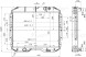 Радиатор охлаждения для автомобилей ГАЗ 3309 с двиг. Д-245 Eвро4 (без горловины)