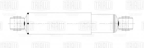 Амортизатор задний для автомобиля IVECO Daily (98-) 35, 40, 50