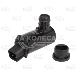 Насос омывателя для автомобилей Hyundai/KIA Solaris (10-)/Rio (11-) (без заднего омывателя)