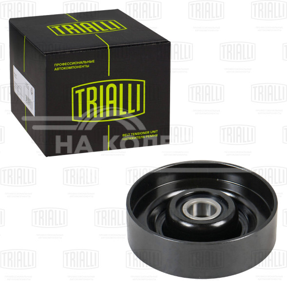 Ролик приводного ремня для автомобилей Hyundai Santa Fe (00-)/Sonata (98-) 2.0i/2.4i A/C+ натяжной