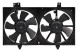 Электровентилятор охлаждения для автомобилей Nissan Almera Classic (B10) (05-) 1.6i (2 вент.) (с кожухом)