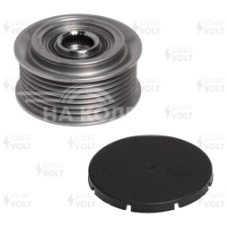 Шкив с обгонной муфтой генератора для автомобилей Hyundai H100 (93-)/Kia Sorento (02-) 2.5D