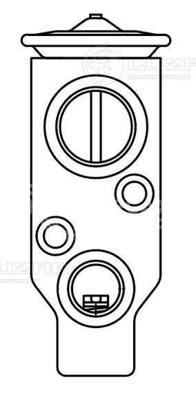Клапан расширительный кондиционера (ТРВ) для автомобилей Lacetti (04-)