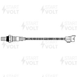 Датчик кислорода для автомобилей Suzuki SX4 (06-) 1.6i/Swift (05-) 1.3i после катализатора