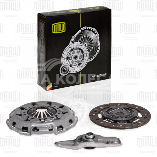 Комплект сцепления в сборе для автомобилей Skoda Octavia A7 (13-) 1.6i (110л.с)/ VW Polo Sedan (15-) 1.6i (110л.с) с вилкой и муфтой