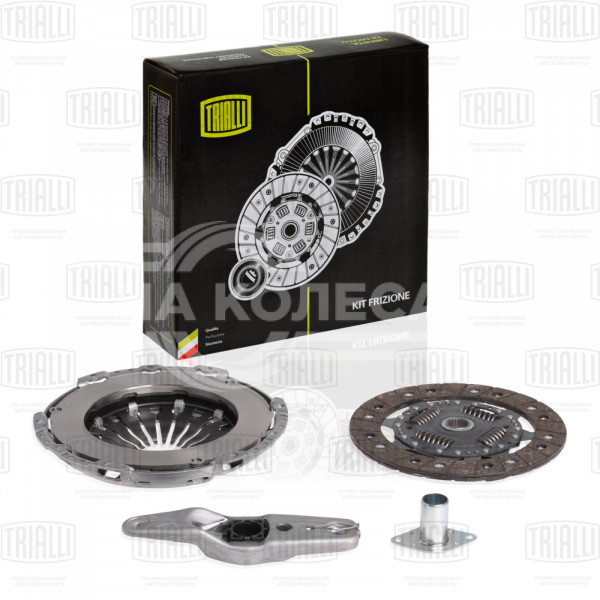 Комплект сцепления в сборе для автомобилей Skoda Octavia A7 (13-) 1.6i (110л.с)/ VW Polo Sedan (15-) 1.6i (110л.с) с вилкой и муфтой