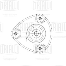 Опора передней стойки с подшипником правая для автомобиля Kia Rio (05-)