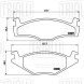 Колодки тормозные для автомобилей VW Golf III (91-) / Vento (91-) дисковые передние