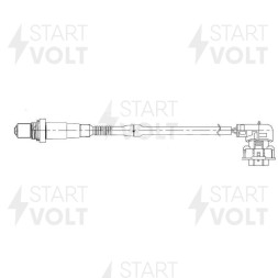 Датчик кислородный для автомобилей Opel Astra J (09-)/Corsa D (06-)/Insignia (08-) 1.6T после катализатора