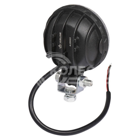 Фара светодиодная круглая 4LED, направленный свет (4D линза), 12Вт, 83х83х51мм, 12/24В