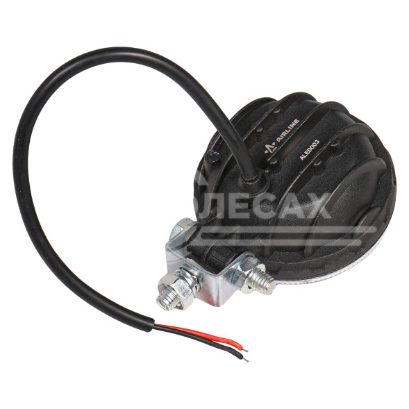 Фара светодиодная круглая 4LED, направленный свет (4D линза), 12Вт, 83х83х51мм, 12/24В