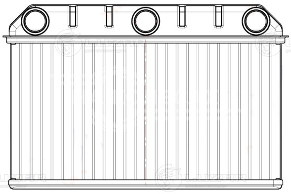 Радиатор отопителя для автомобилей BMW X5 (E70) (06-)/(F15) (13-)/X6 (E71) (07-)/(F16) (14-)