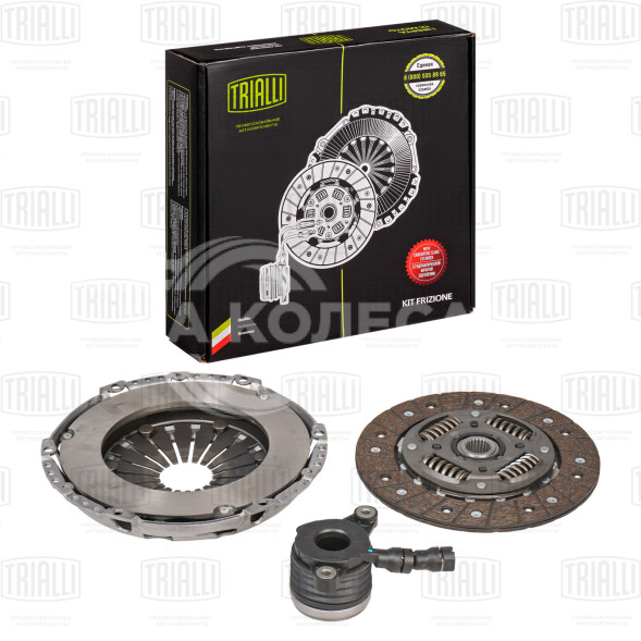 Комплект сцепления в сборе для автомобилей Geely Emgrand X7 (13-) 2.0i с гидравлической муфтой