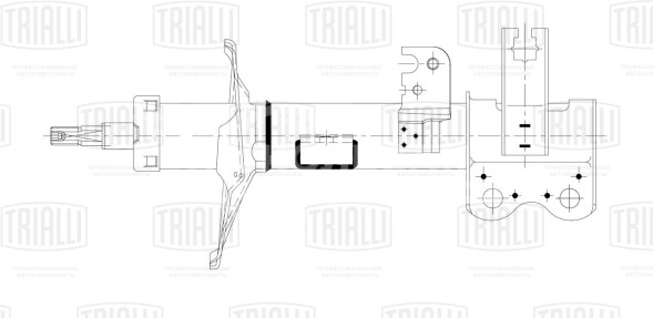 Амортизатор (стойка) передний правый для автомобиля Geely Emgrand EC7 (09-)
