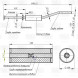 Глушитель для автомобилей Daewoo Nexia (95-) дополнительный (резонатор) длинный (алюминизированная сталь)