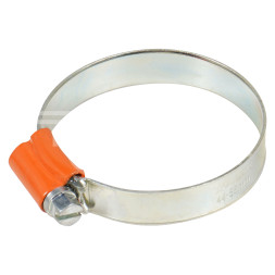 Хомут 44-56/11,7мм, червячный PRO, усиленный, W1(оцинк.), 1 шт.