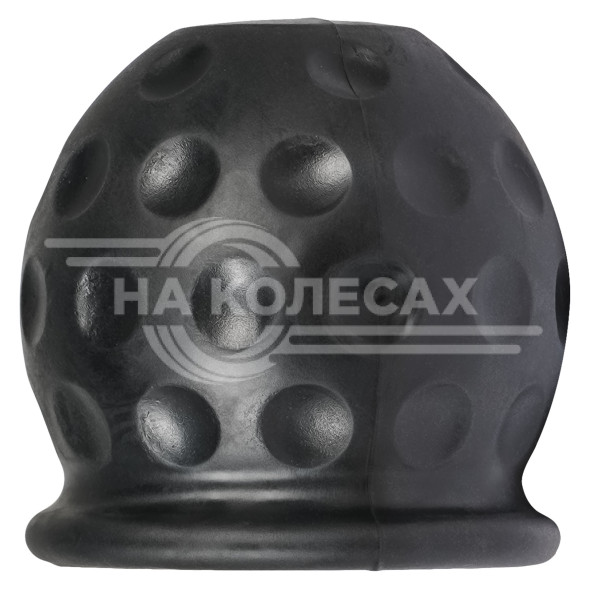 Колпак на шар фаркопа 50мм резиновый чёрный