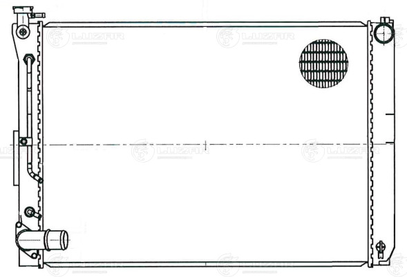 Радиатор охлаждения для автомобилей RX 300 (02-) 3.0i