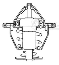 Термостат для автомобилей KIA Optima V (15-) 2.4i [G4KJ] (82°С) (термоэлемент)