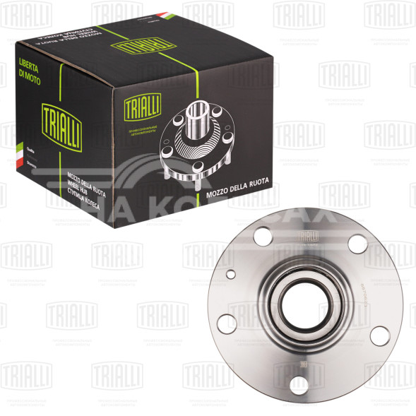 Ступица задняя в сборе с подшипником с монтажным комплектом для автомобиля Skoda Octavia (04-)