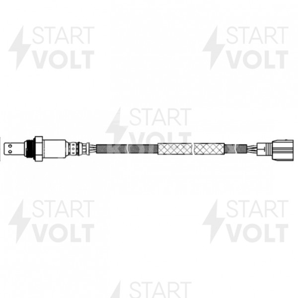 Датчик кислорода для автомобилей Toyota Land Cruiser 200 (07-)/Lexus LX (15-) 4.5d левый